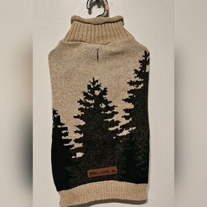 NWT Eddie Bauer Dog Sweater Forest Cottagecore Sz M